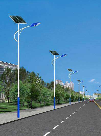 汨罗市锂电太阳能路灯
